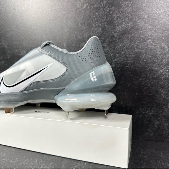 FORCE ZOOM TROUT 8 PRO WOLF GREY GRAY MENS BASEBALL CLEATS SIZE 8.5 METAL STUDS - Picture 10 of 10